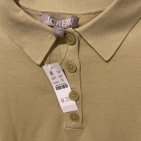 🤶NWT J. Crew Cropped Sweater 2X - Picture 3 of 6